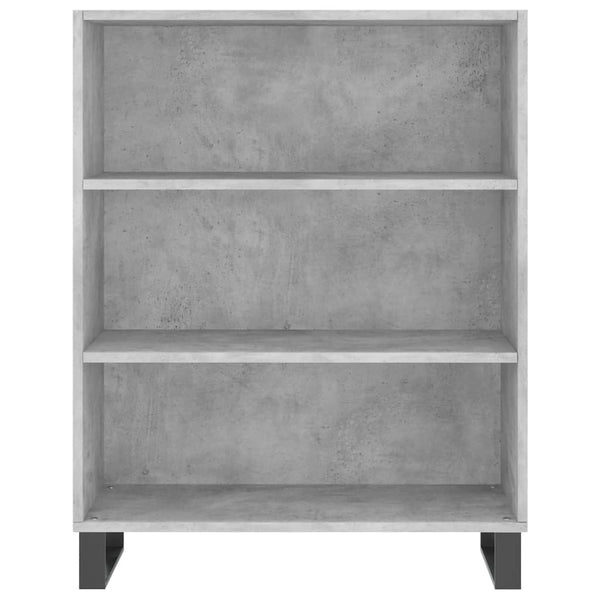 Highboard Betongrau 69,5x32,5x180 cm