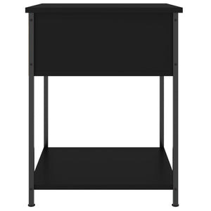 Schwarzer Nachttisch 44x45x58 cm