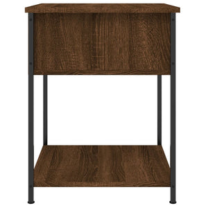 Nachttische 2er Set Eiche Braun 44x45x58cm