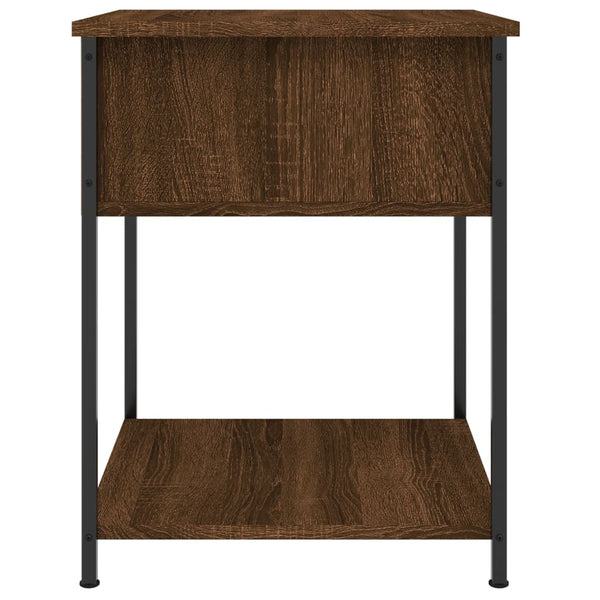 Nachttische 2er Set Eiche Braun 44x45x58cm