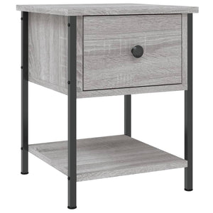 Nachttisch Grau Sonoma 34x35,5x45 cm