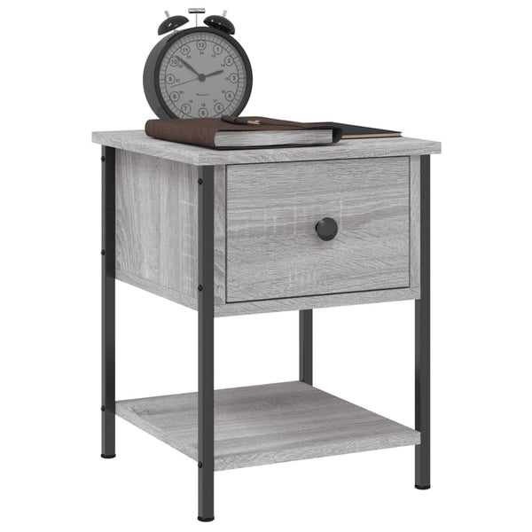 Nachttisch Grau Sonoma 34x35,5x45 cm