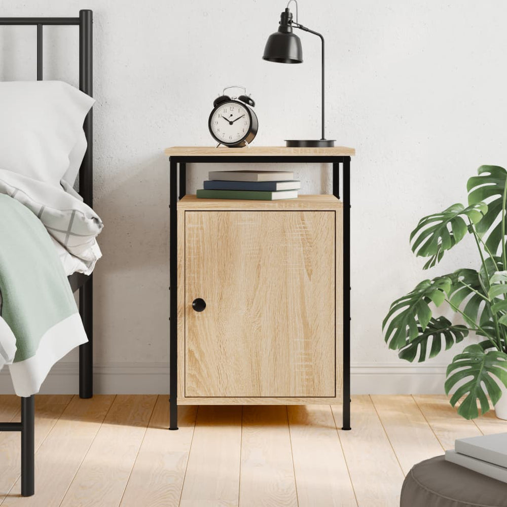 vidaXL Nightstand Sonoma Oak 40x42x60 cm Engineered Wood