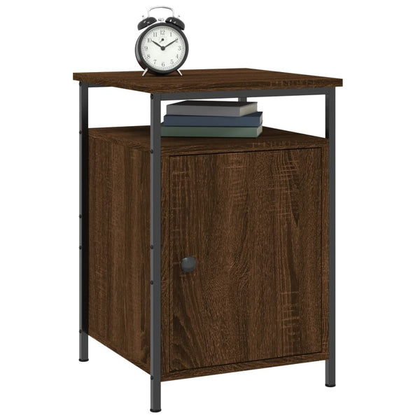 Nachttisch Braun Eichen-Optik 40x42x60 cm