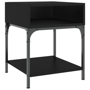 Schwarzer Nachttisch 40x41x50 cm