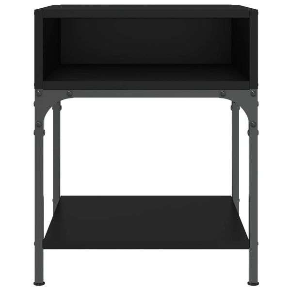 Nachttische 2er Set Schwarz 40x41x50cm