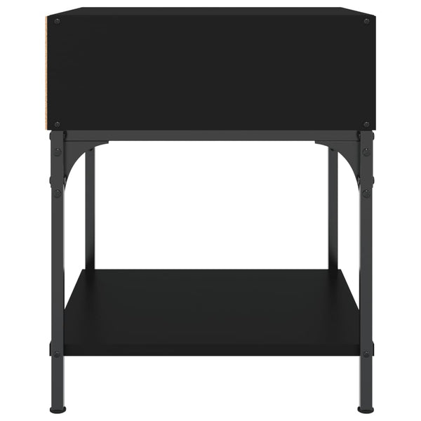 Nachttische 2er Set Schwarz 40x41x50cm