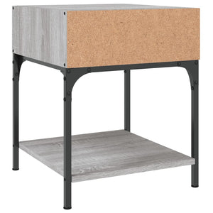 Nachttisch Grau Sonoma 40x41x50 cm