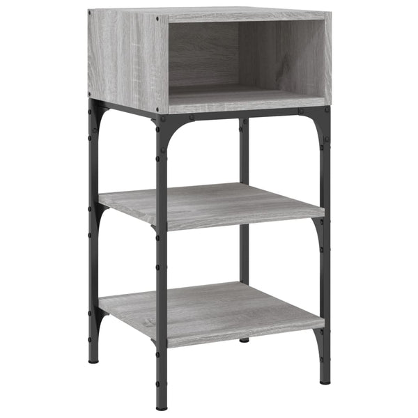 Nachttische Grau Sonoma 2er-Set