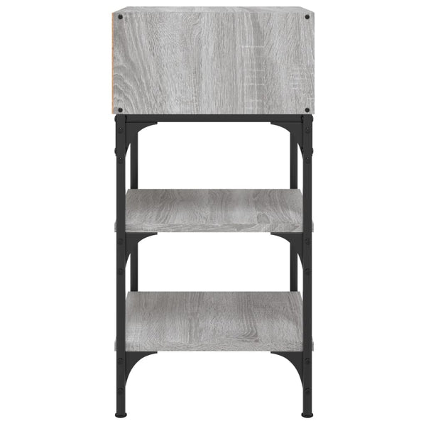 Nachttische Grau Sonoma 2er-Set
