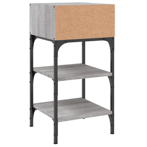 Nachttische Grau Sonoma 2er-Set