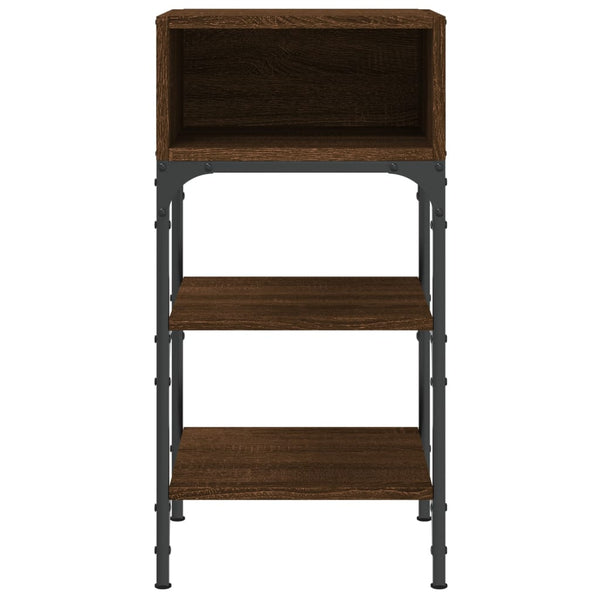 Nachttisch Braun Eichenoptik 35x34,5x70 cm