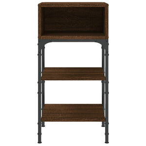 Nachttische 2er Set Eiche Braun 35x34,5x70cm