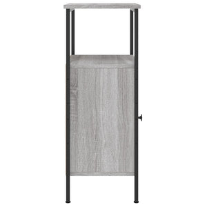 Grauer Nachttisch Sonoma-Eiche 41x31x80 cm