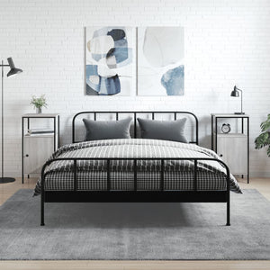 Nachttische Grau Sonoma 2er-Set