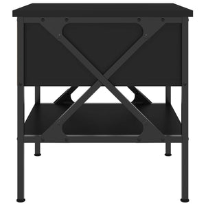 Schwarzer Nachttisch 40x42x45 cm