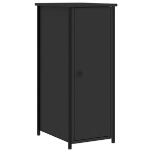 Schwarze Nachttische 2er Set, 32x42x80 cm