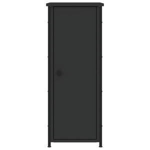 Schwarze Nachttische 2er Set, 32x42x80 cm