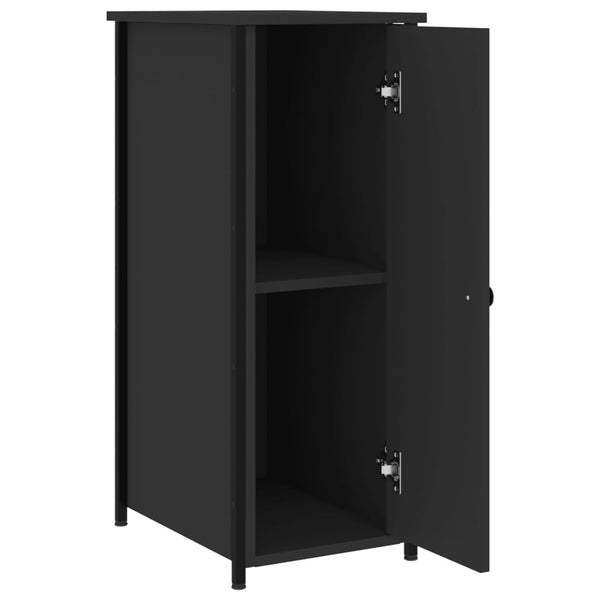 Schwarze Nachttische 2er Set, 32x42x80 cm