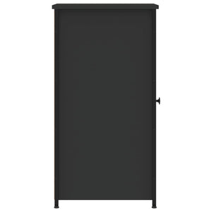 Schwarze Nachttische 2er Set, 32x42x80 cm