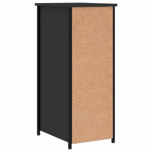 Schwarze Nachttische 2er Set, 32x42x80 cm