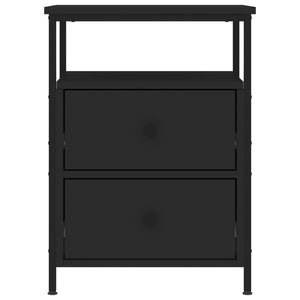 Nachttische 2er Set Schwarz