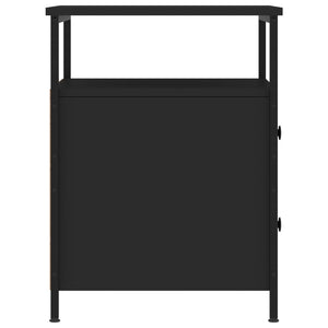 Nachttische 2er Set Schwarz