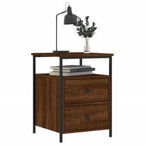 Nachttisch Braun Eichen-Optik 44x45x60 cm