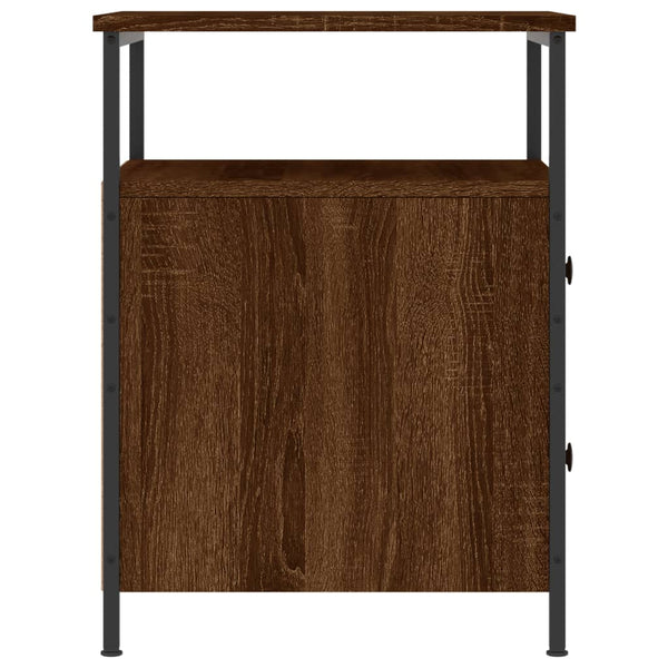 Nachttisch Braun Eichen-Optik 44x45x60 cm