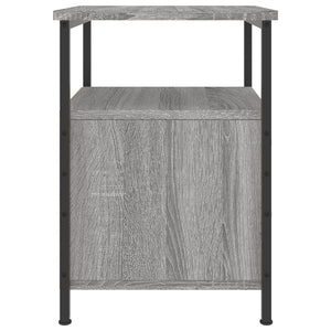 Nachttisch Grau Sonoma-Eiche 34x35,5x50 cm