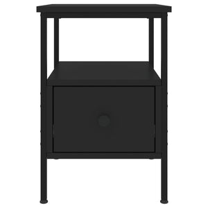 Nachttische 2er Set Schwarz 34x36x50cm