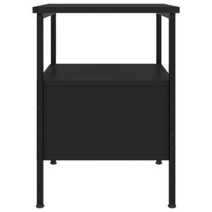 Nachttische 2er Set Schwarz 34x36x50cm
