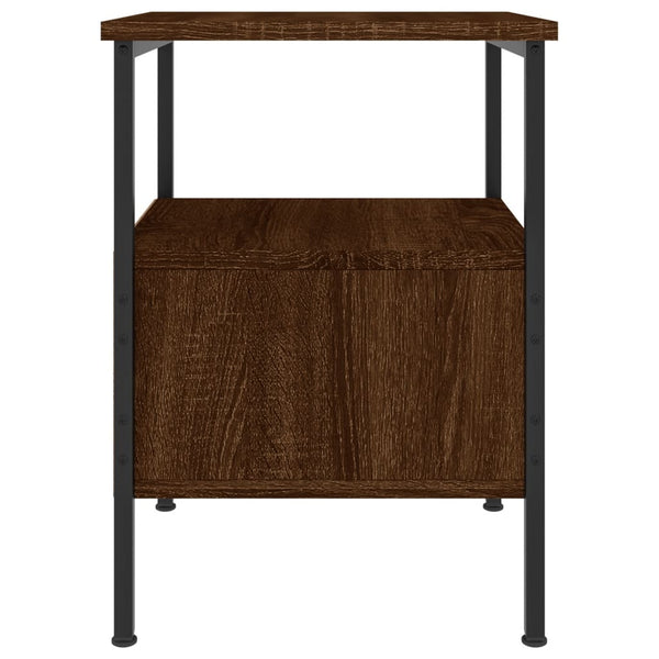 Nachttisch Braun Eichen-Optik 34x36x50 cm Holzwerkstoff