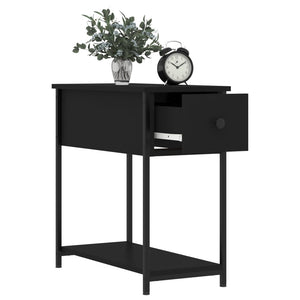 Nachttische Schwarz Holz 30x60x60 cm, 2er-Set