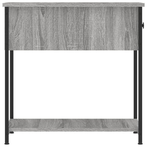 2er-Set Nachttische Sonoma Grau 30x60x60 cm Holzwerkstoff