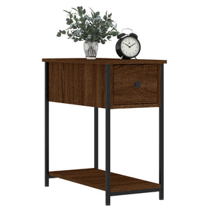 Nachttisch Braun Eichenoptik 60 cm