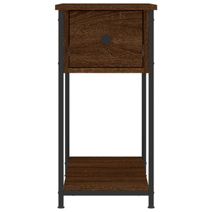 Nachttisch Braun Eichenoptik 60 cm