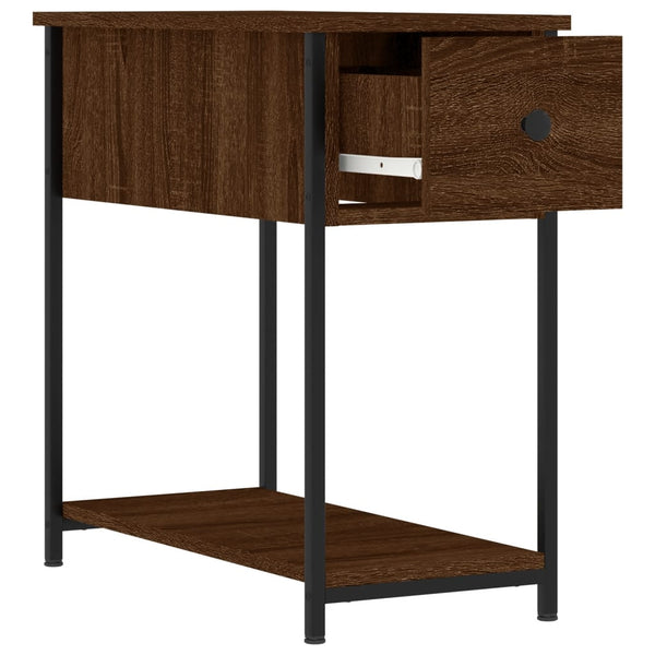 Nachttisch Braun Eichenoptik 60 cm