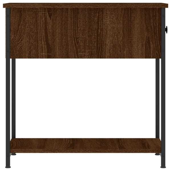 Nachttisch Braun Eichenoptik 60 cm