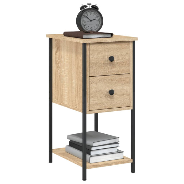 Nachttisch Sonoma Eiche 32x42x70 cm