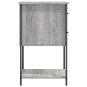 Nachttisch Grau Sonoma 32x42x70 cm