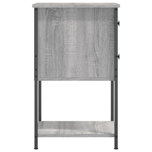 Nachttisch Grau Sonoma 32x42x70 cm
