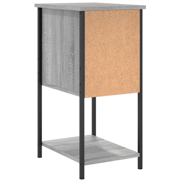 Nachttisch Grau Sonoma 32x42x70 cm