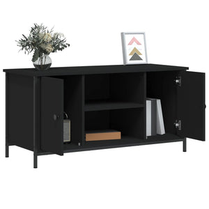 Schwarzer TV-Schrank 100 cm
