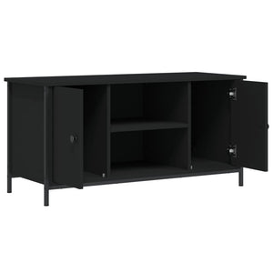 Schwarzer TV-Schrank 100 cm