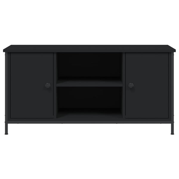 Schwarzer TV-Schrank 100 cm
