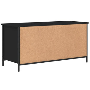Schwarzer TV-Schrank 100 cm
