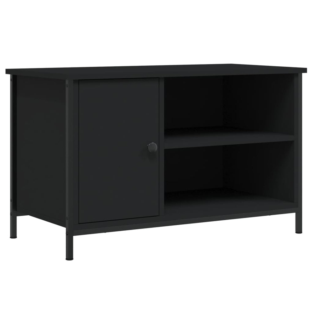 Schwarzer TV-Schrank 80 cm