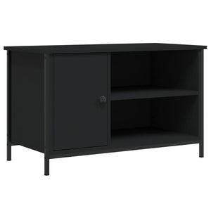 Schwarzer TV-Schrank 80 cm