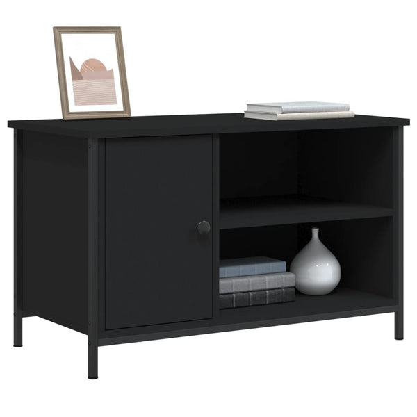Schwarzer TV-Schrank 80 cm